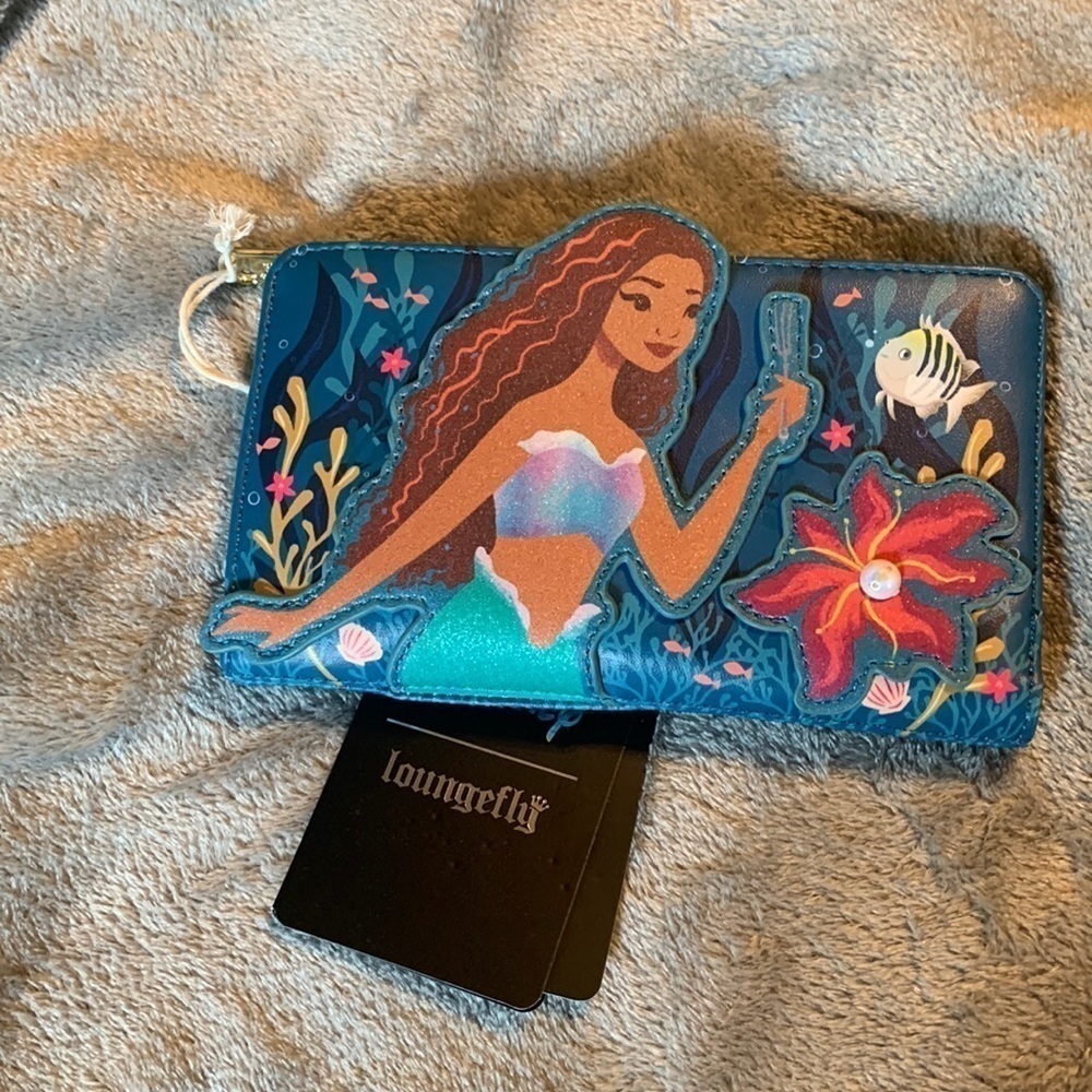 NWT Disney's The Little Mermaid Loungefly Wallet
